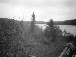 Село Ловозеро,1910 год. Фотограф Gustaf Hallström